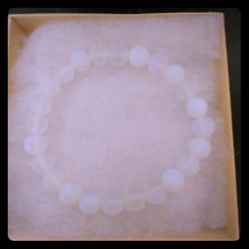 Sea Opal Stone Bracelet